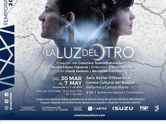 Bernardo Gamboa y Diana Sedano en "La luz del Otro"