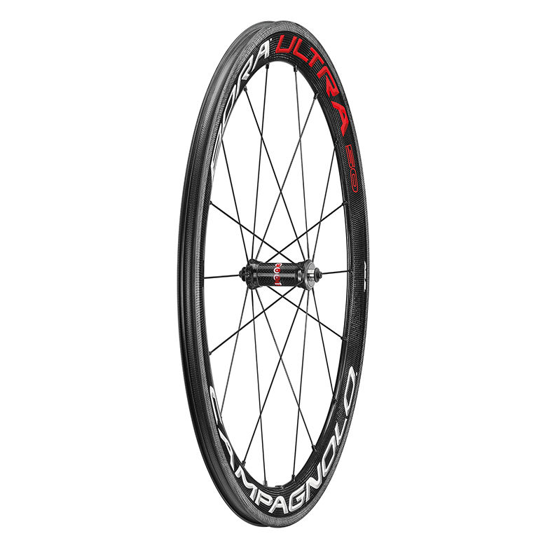 Thumbnail: Campagnolo Bora - Ultra 50 Wheelset / Clincher, Dark labels