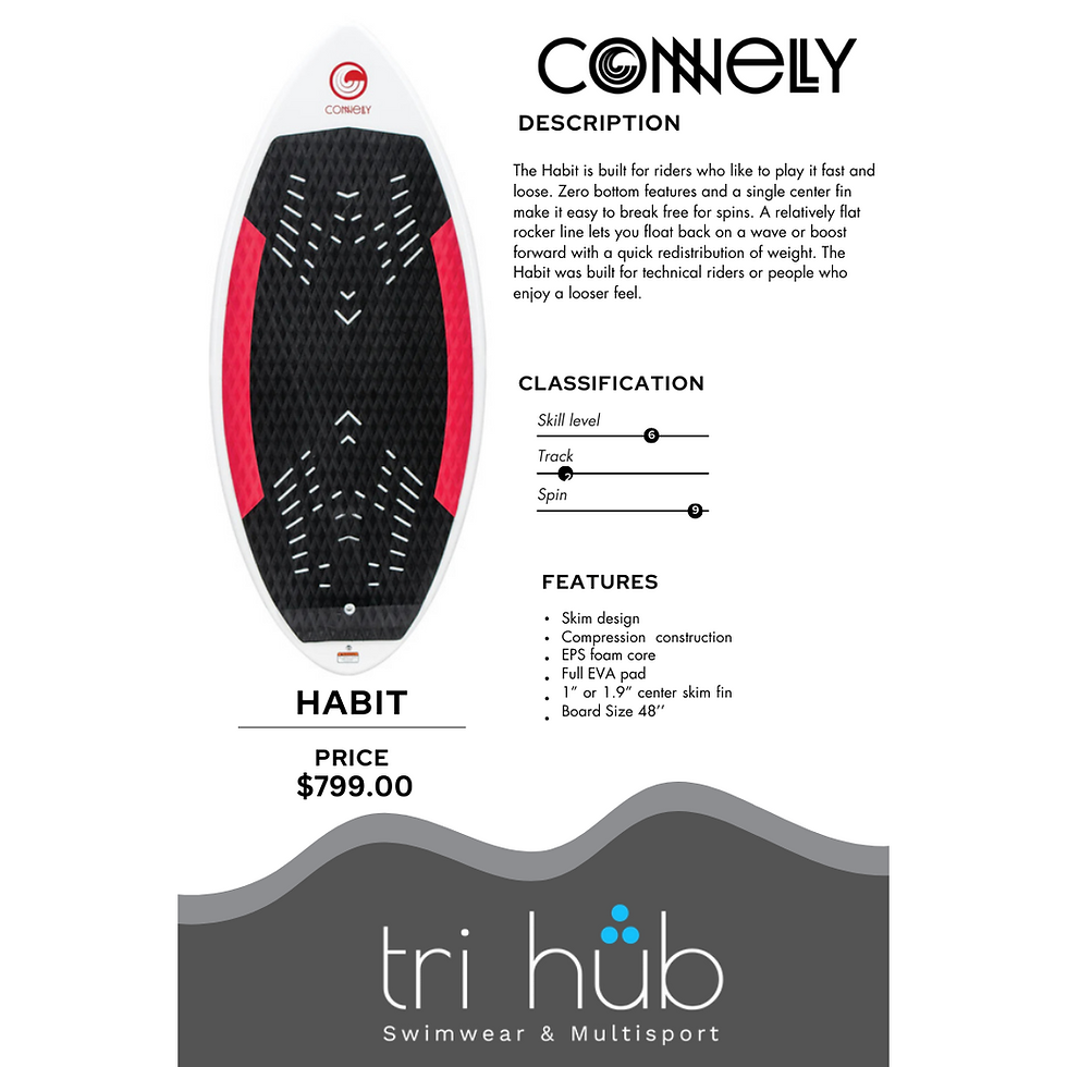 Miniature : CONNELLY | Habit Wake Surf Board 52"
