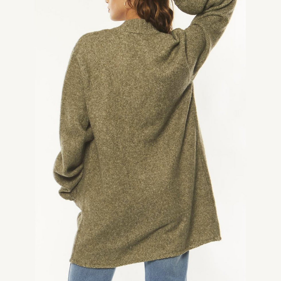 Miniature : AMUSE | Lotus LS Sweater - Moss
