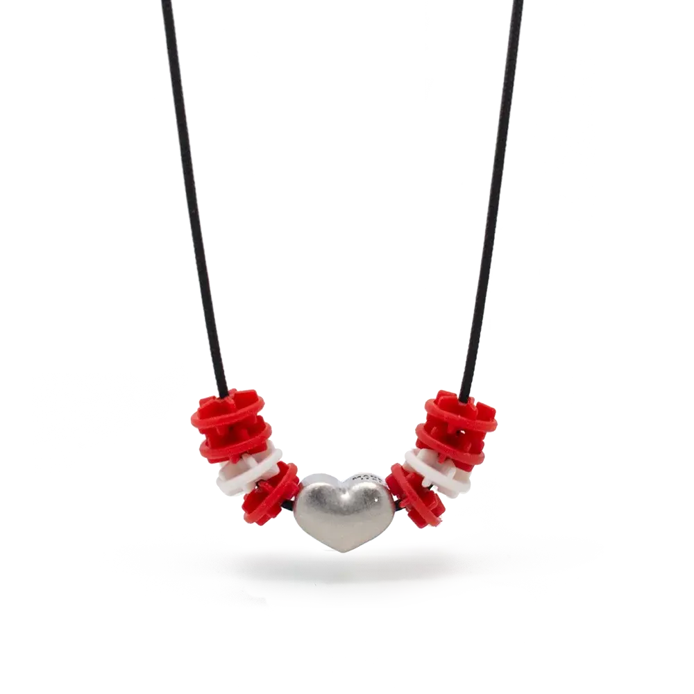 n°706 Victory Necklace of cotton Victory