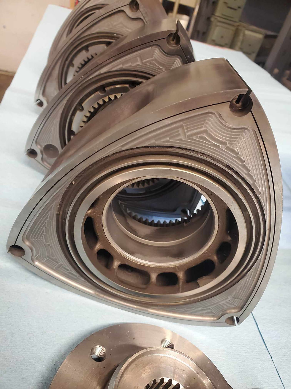 Thumbnail: Lightweight cnc rotor modification 13b 2-rotor