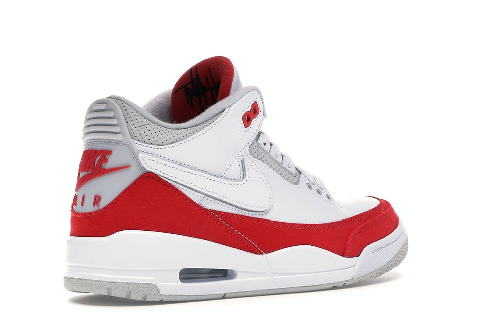 Miniatura: AIR JORDAN 3 RETRO TINKER WHITE UNIVERSITY RED