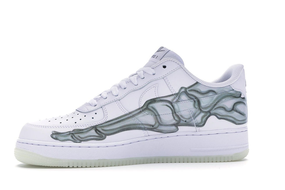 Miniatura: AIR FORCE 1 LOW WHITE SKELETON  HALLOWEEN 2018