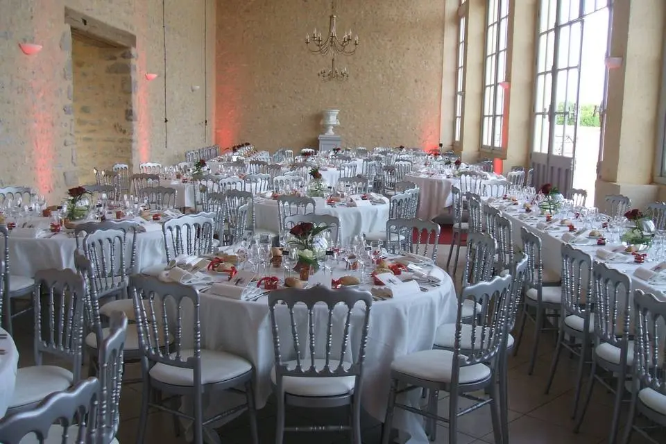 salle mariage Orangerie de Cambray