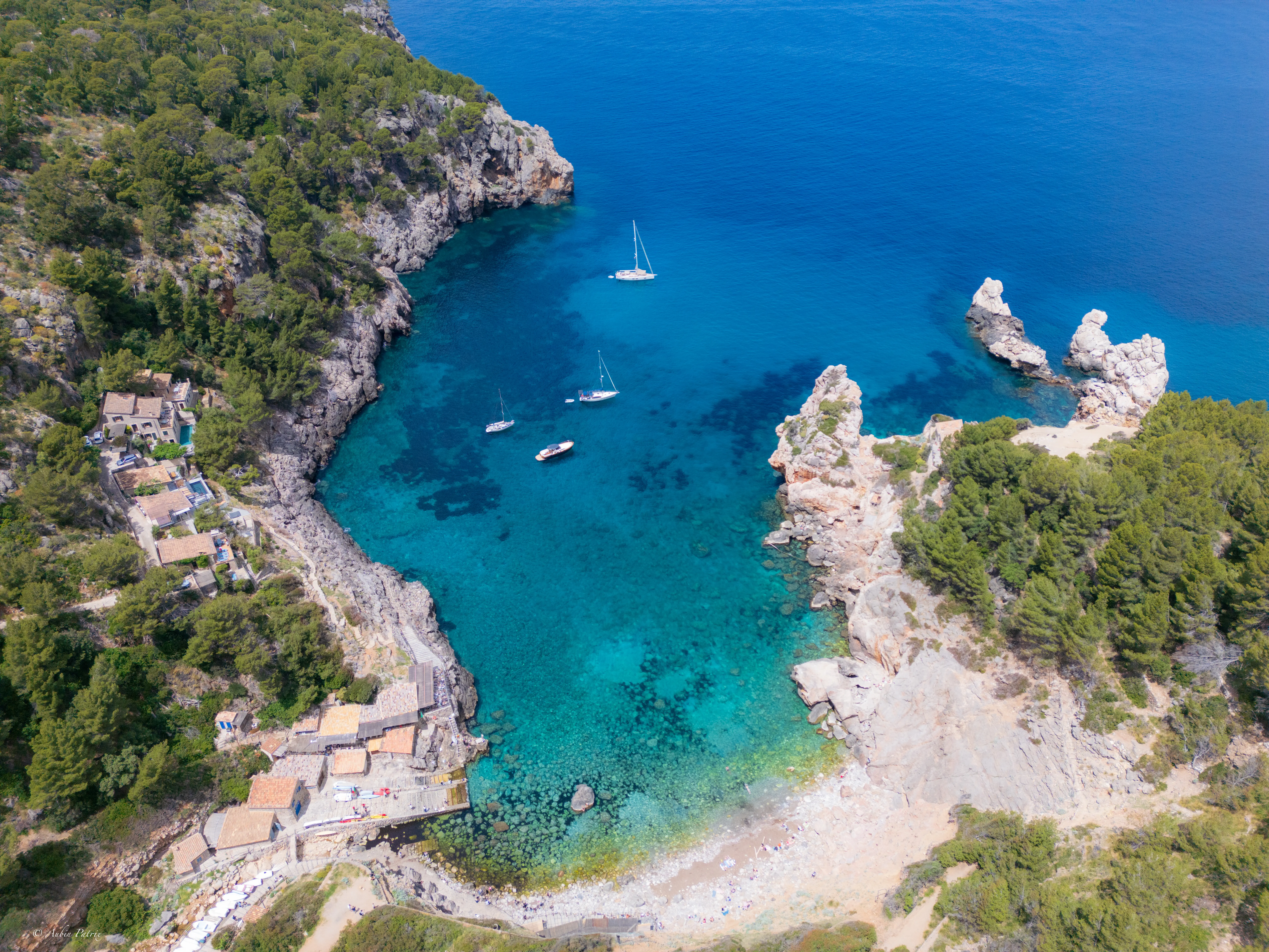 cala d'or photo drone majorque