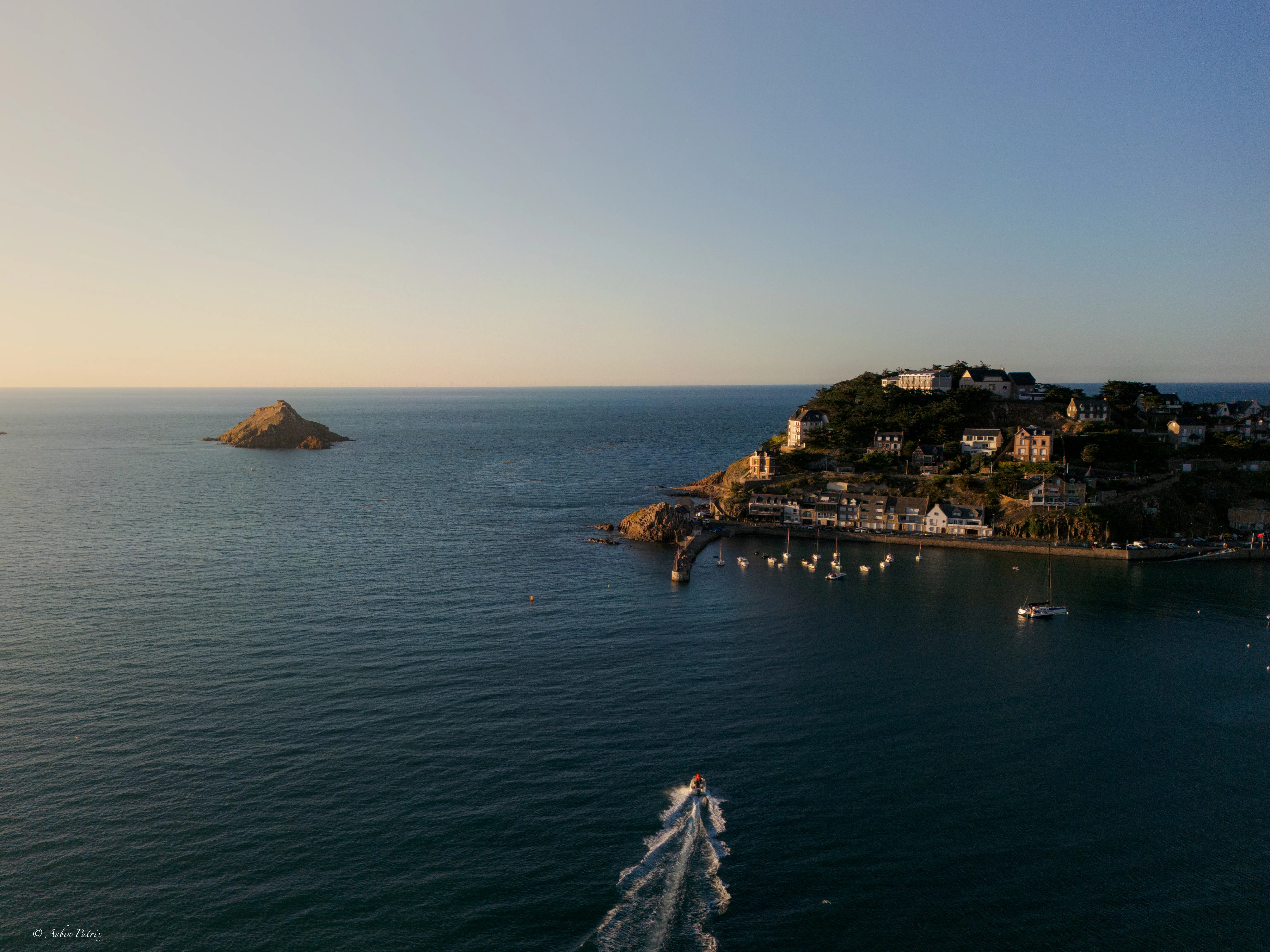pléneuf val andré vu du ciel