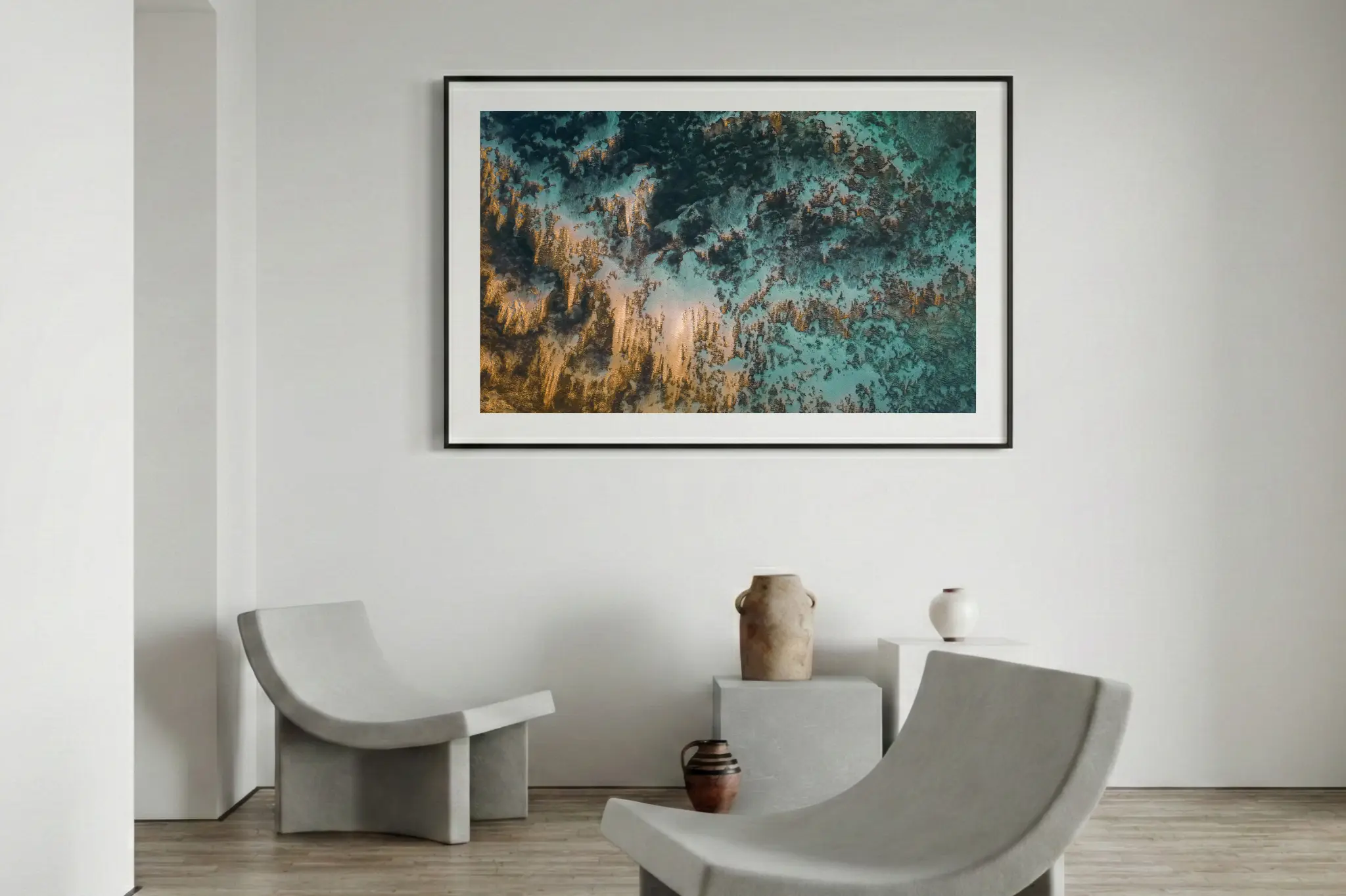 photo aérienne xxl pour décoration murale