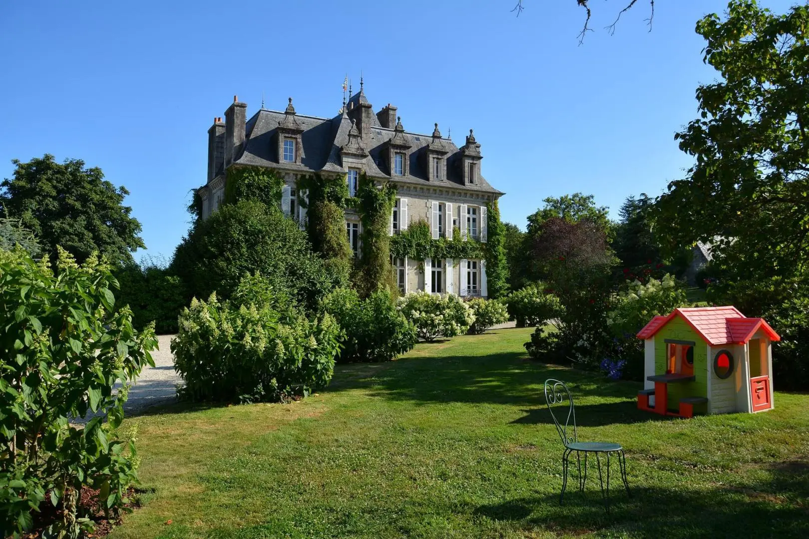 Le Manoir de Kerangosquer mariage drone