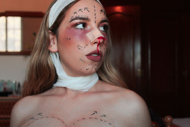Halloween make up #1