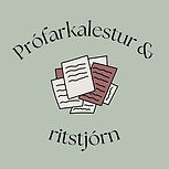 profarkalestur og ritstjorn mynd.