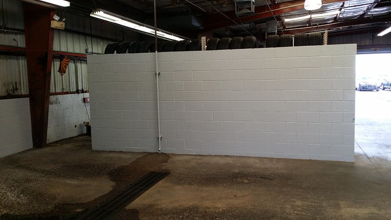 Wall completed