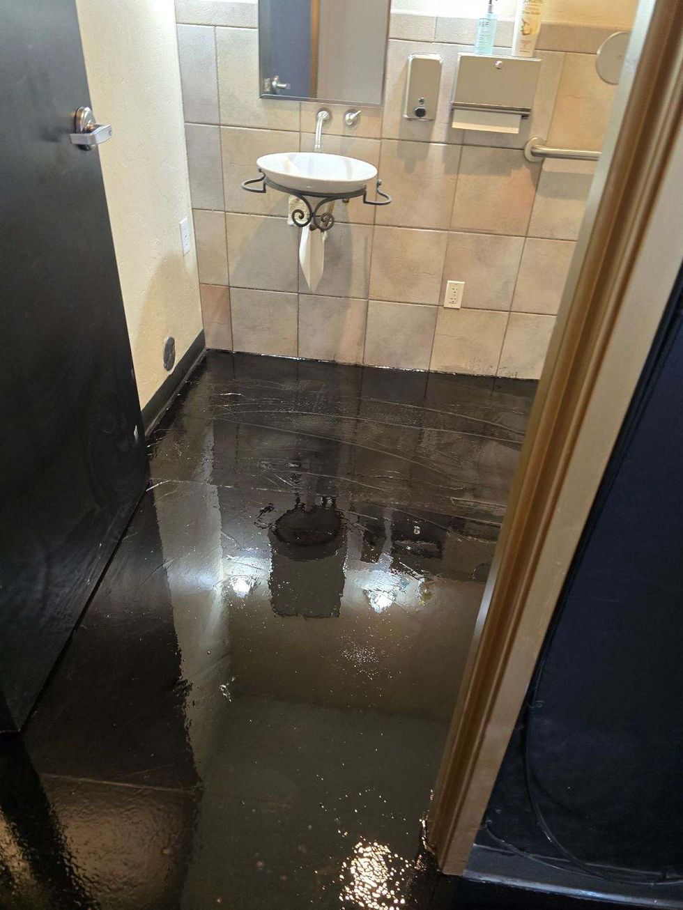 Bathroom after