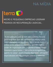 Micro e pequenas empresas lideram pedidos de recuperação judicial