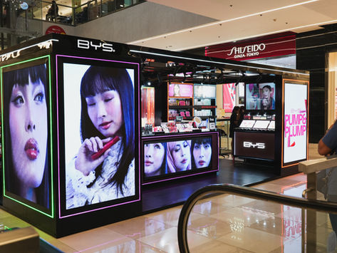 BYS Redefines Beauty Retail with Edgy Kiosk Debut at SM Malls