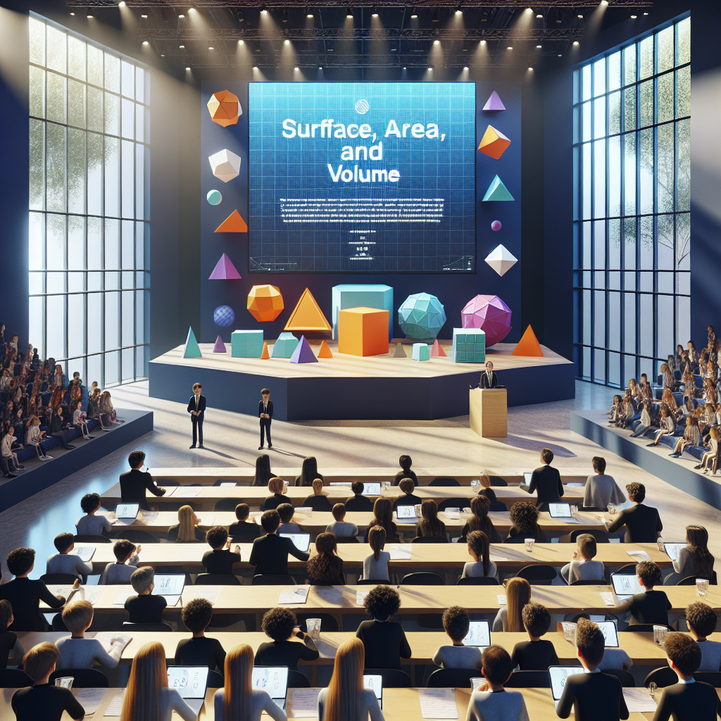 Surface,Area, Volume