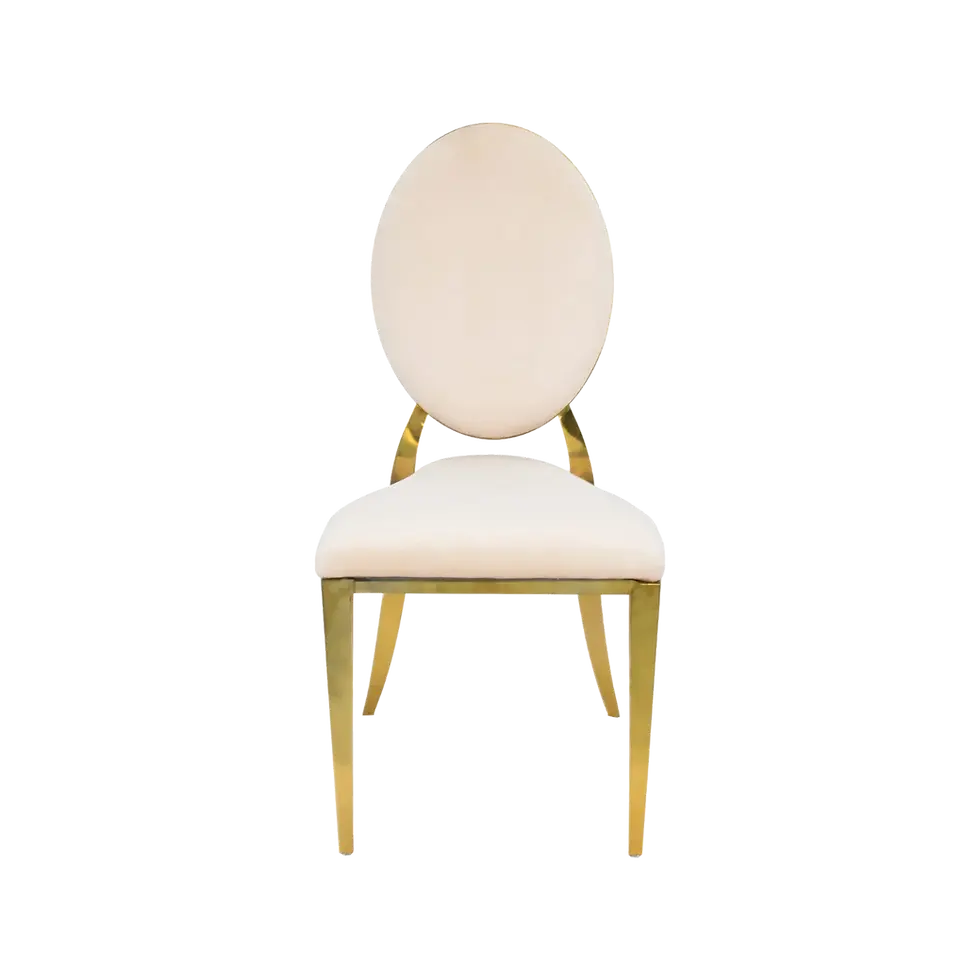 Thumbnail: Washington Gold Velvet Chair 