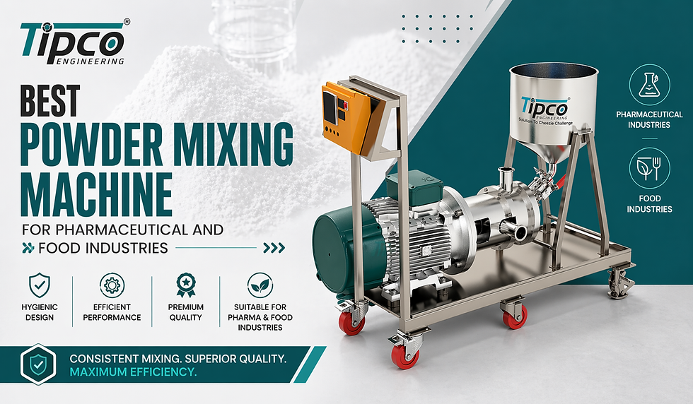 Best Powder Mixing Machine