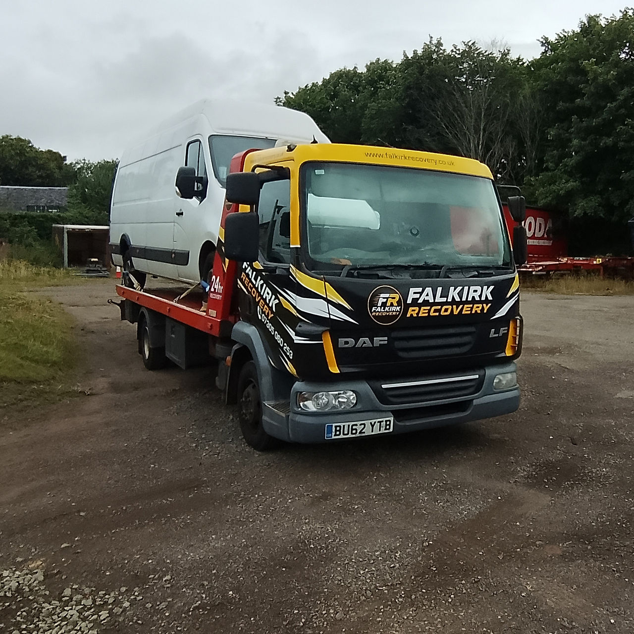 Ford Transit recovery in Sighthill Edinburgh after van cut out and would not start