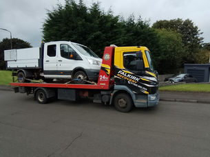 Ford Transit Tipper Recovery Polmont by Falkirk Recovery