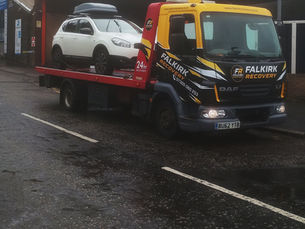 Nissan Qashqai Recovery from Alloa to Falkirk
