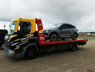 Car Recovery Edinburgh for Ford Kuga with suspension damage