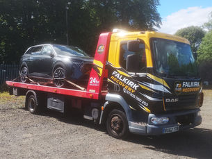 Peugeot 3008 Recovered in Stirling After Suspension Damage and Transported to Edinburgh
