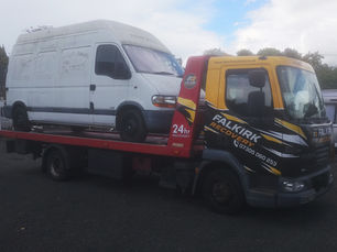 Renault Master Horsebox Recovery in Grangemouth