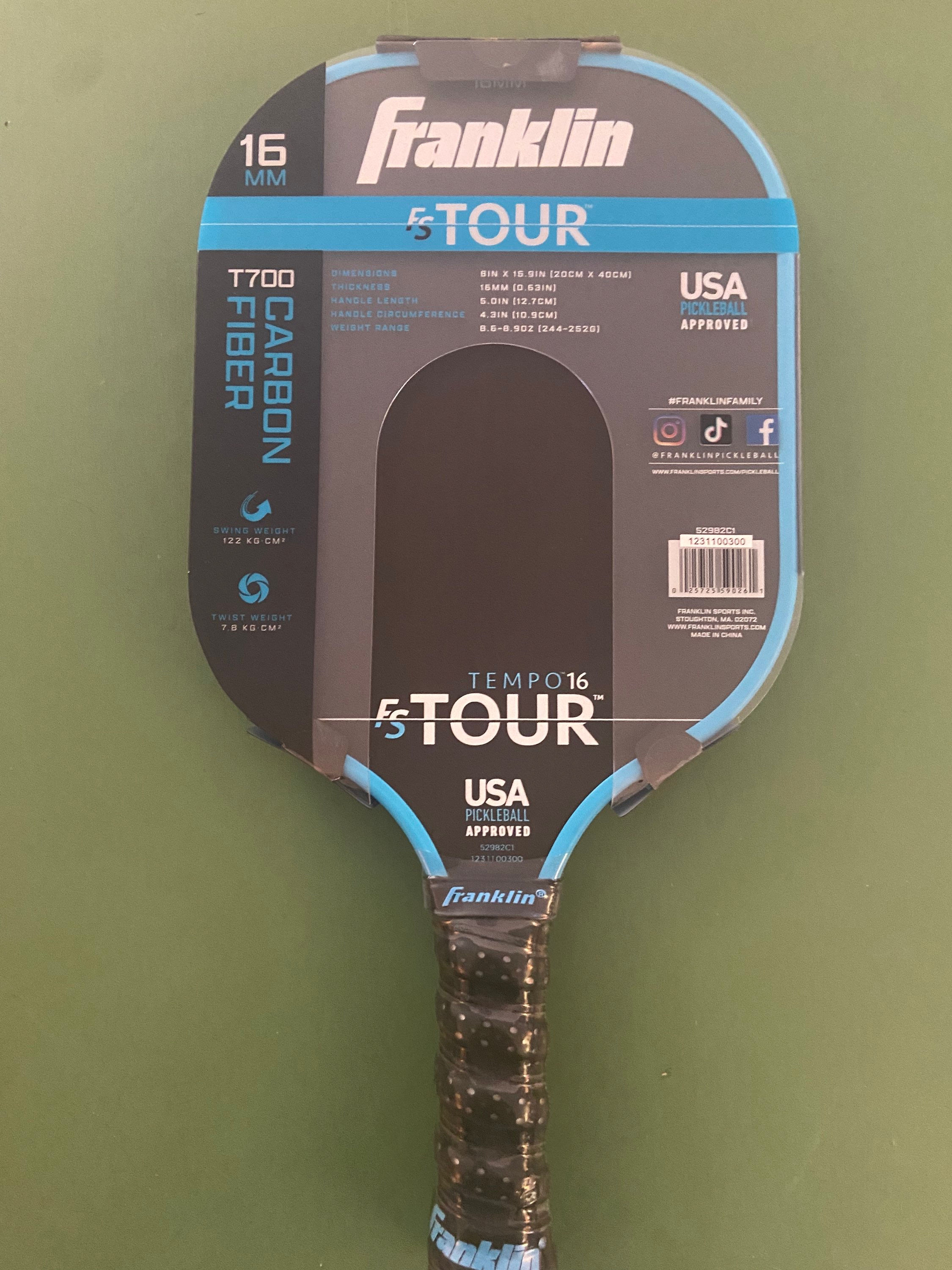 FRANKLIN FS TOUR Tempo Paddle