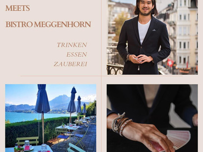 ZAUBEREI, TRINKEN UND ESSEN IM SCHLOSSBISTRO, FR 23.07.2021
