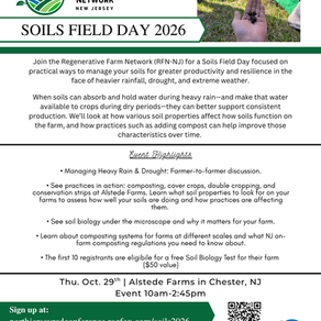 Don't miss out on the 2026 Soils Field Day!