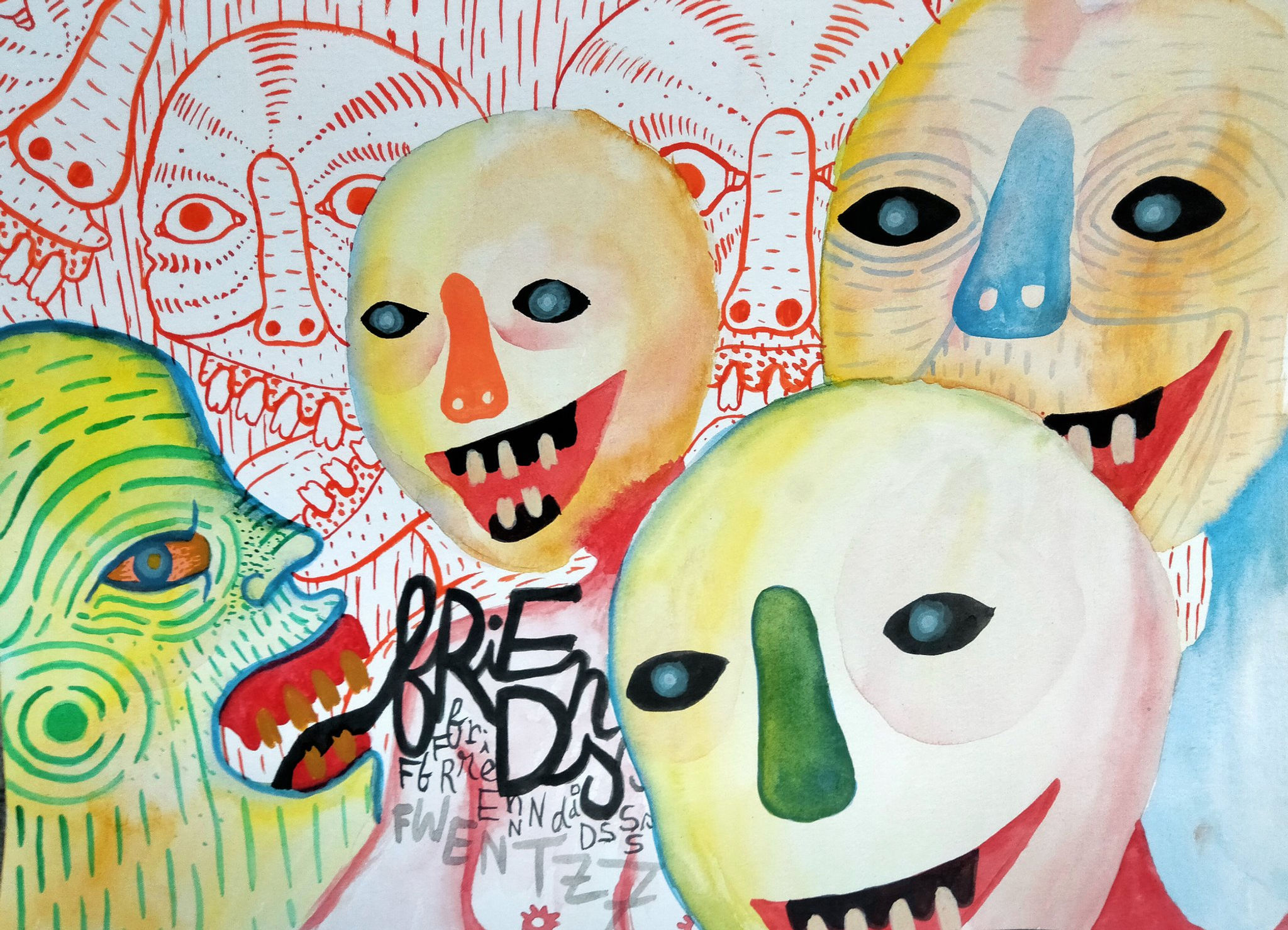 Des monstres gentils | friendly monsters