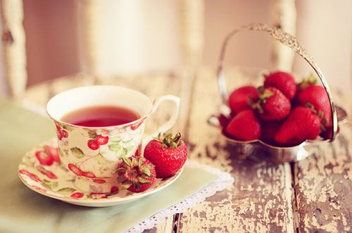 Strawberry tea - 20th, Capel y Groes