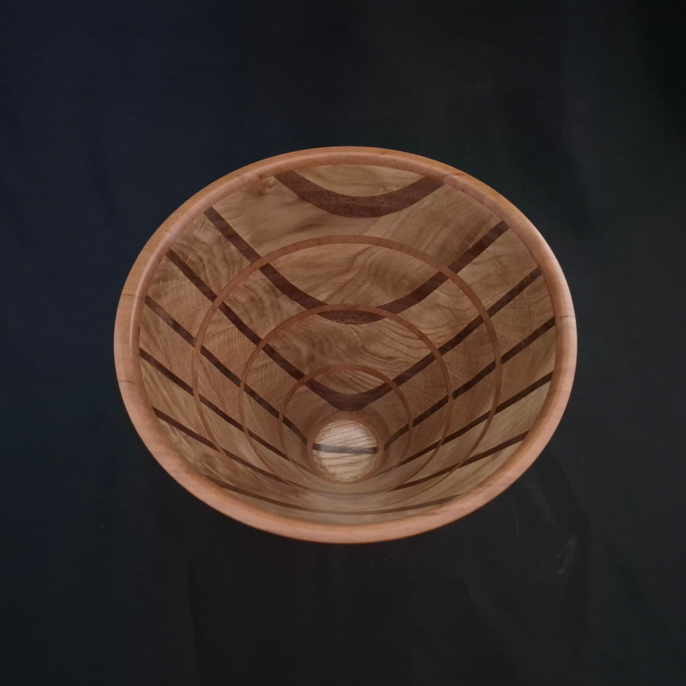 Thumbnail: "The Little Horn" Segmented Bowl