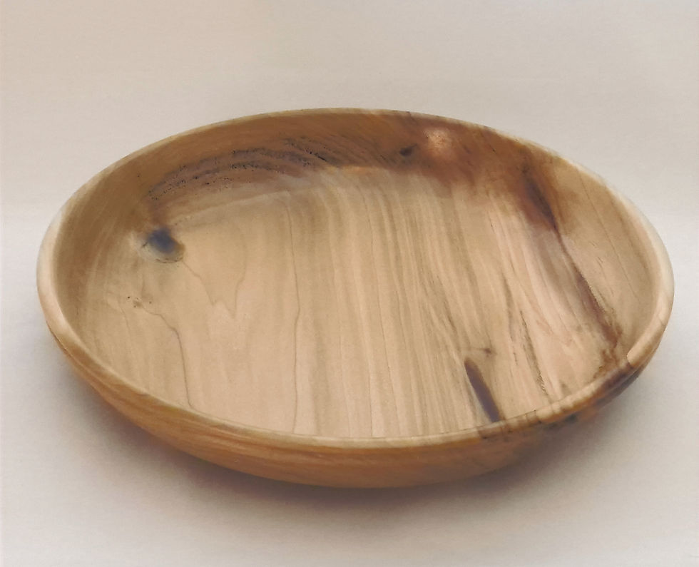 Thumbnail: Spalted Rainbow Poplar Bowl/Platter