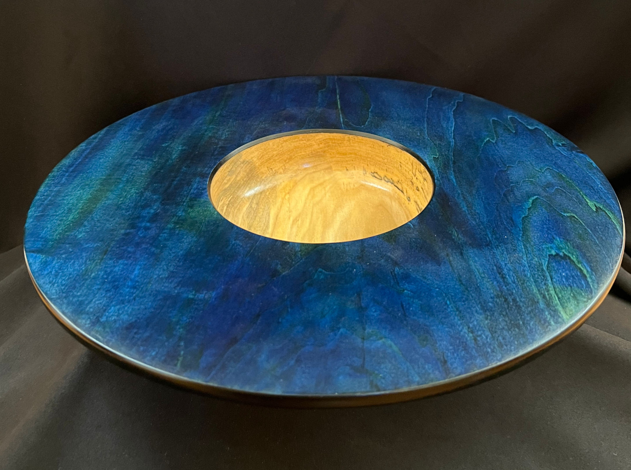 "The Blue Sombrero" Platter