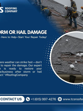 What To Do After Hail Damages Your Roof