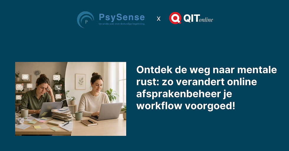 Van mailchaos naar mentale rust: zo werkt online afsprakenbeheer écht