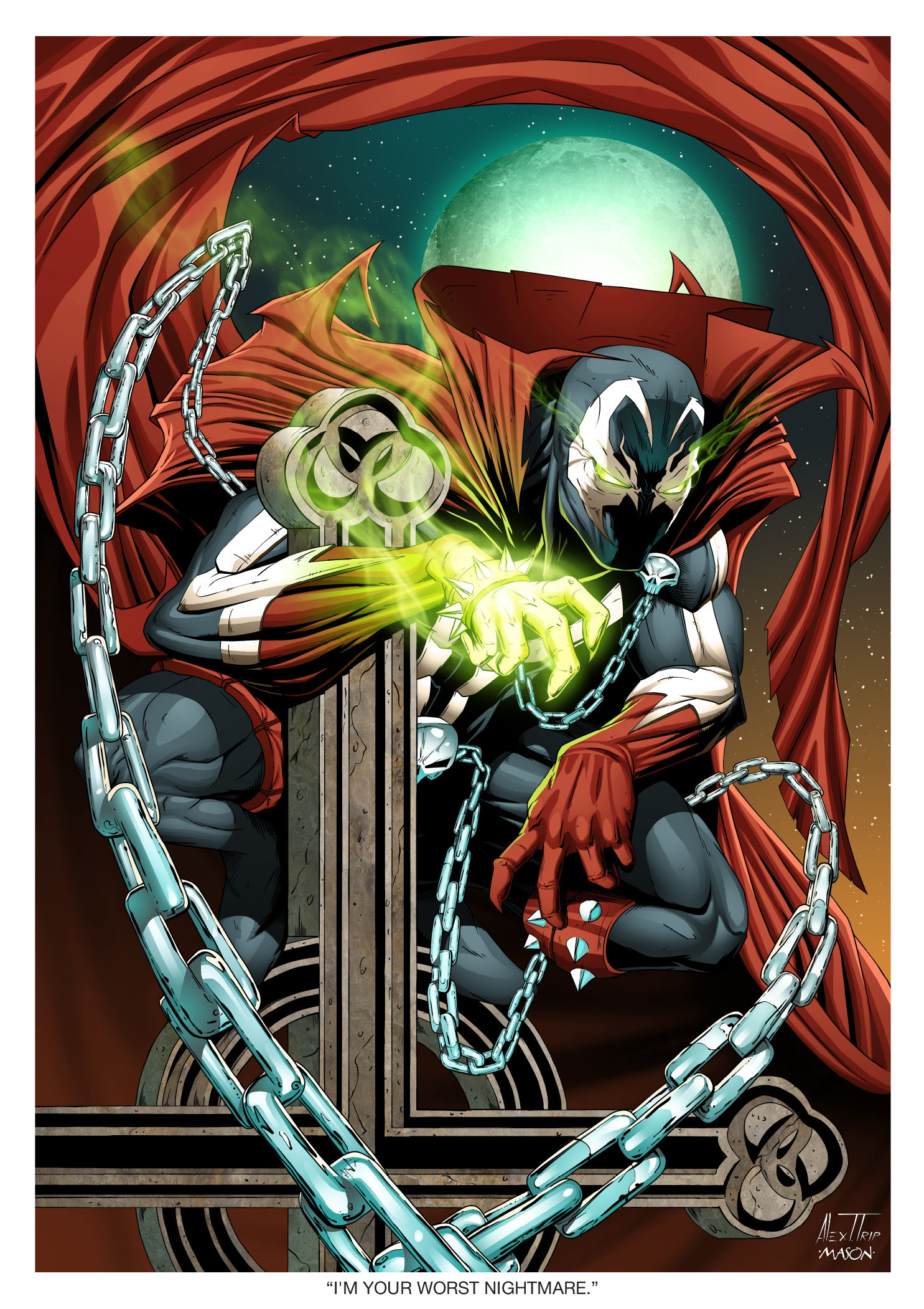 SPAWN / Premium Art Print