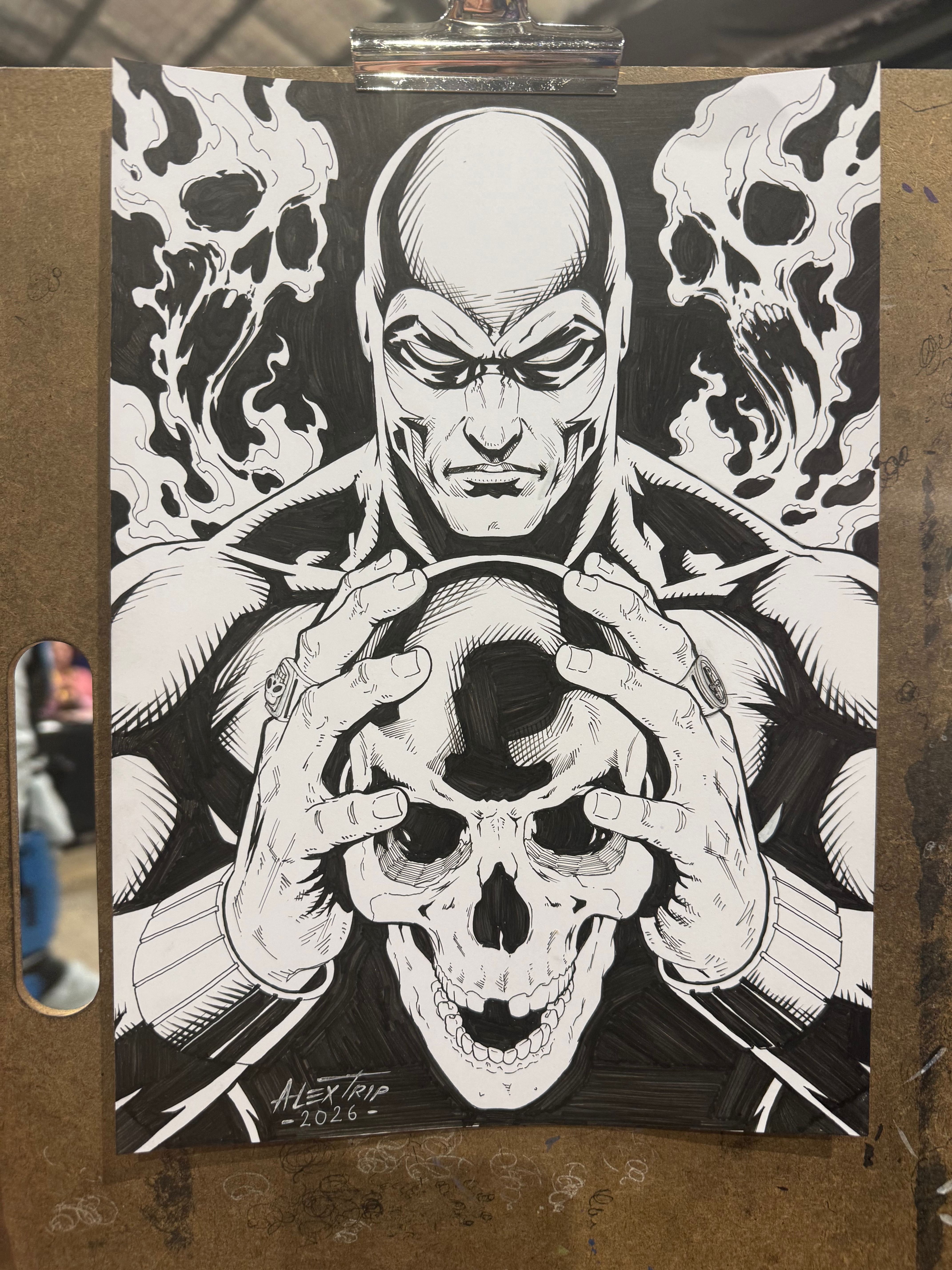 The Phantom A4 Original art