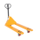 Thumbnail: side view of 5500 lb lift capacity yellow pallet jack