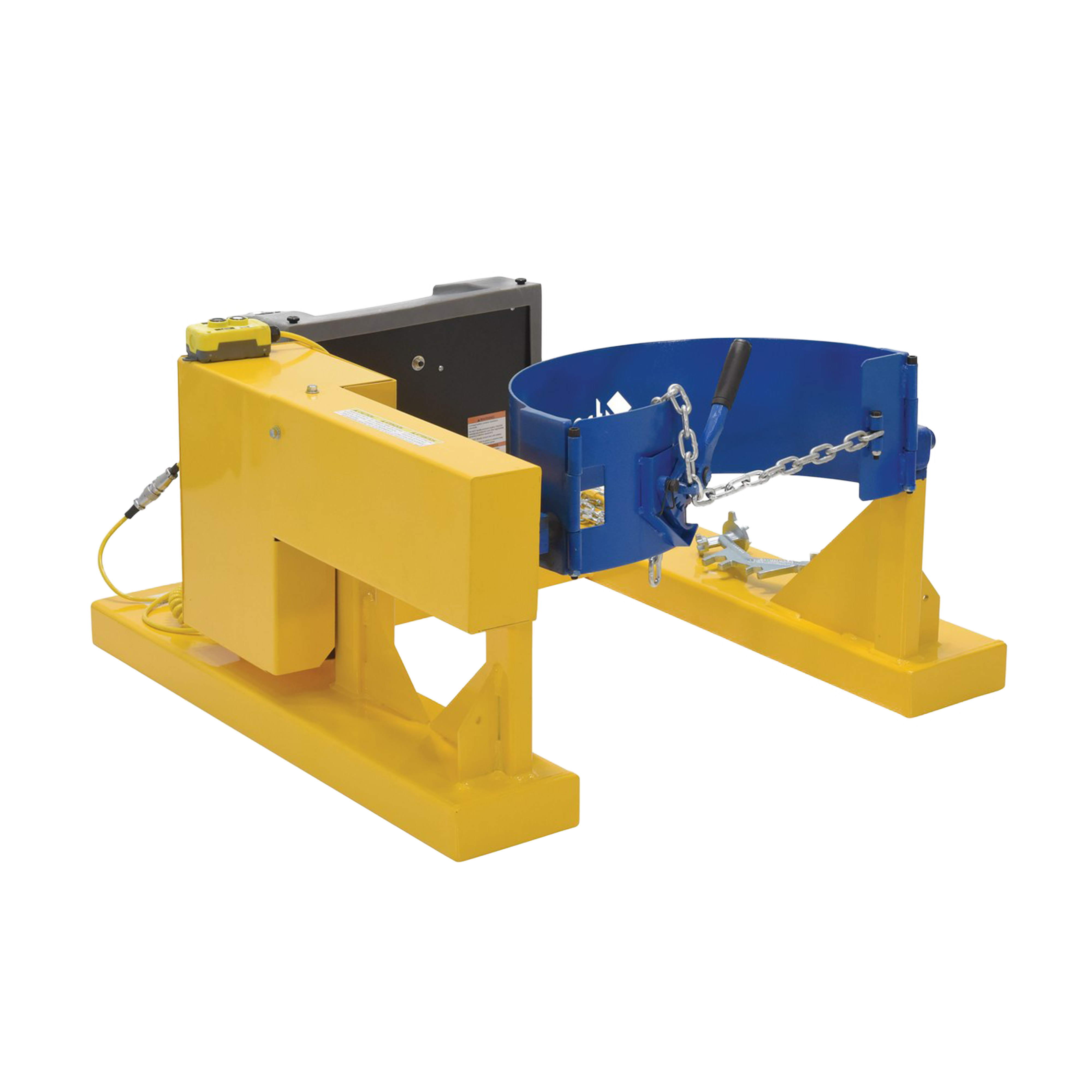 800 lb capacity DC electric drum carrier-rotator