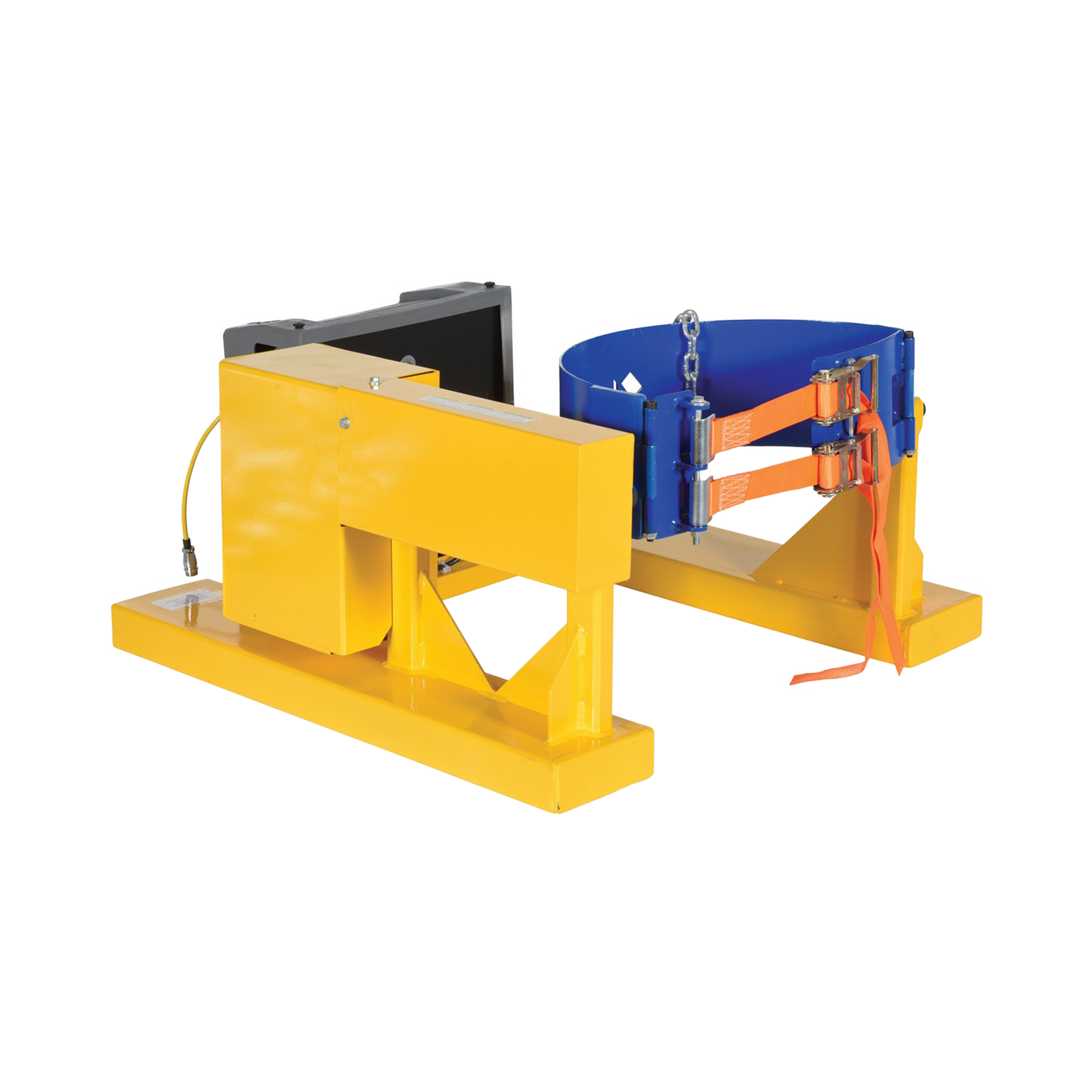 1200 lb capacity DC electric drum carrier-rotator