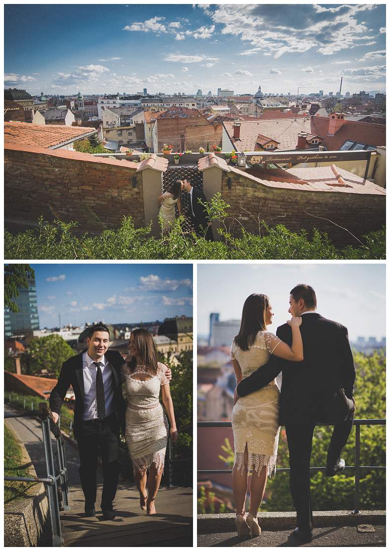 Snimanje vjenčanja u Zagrebu, foto session Gornji grad