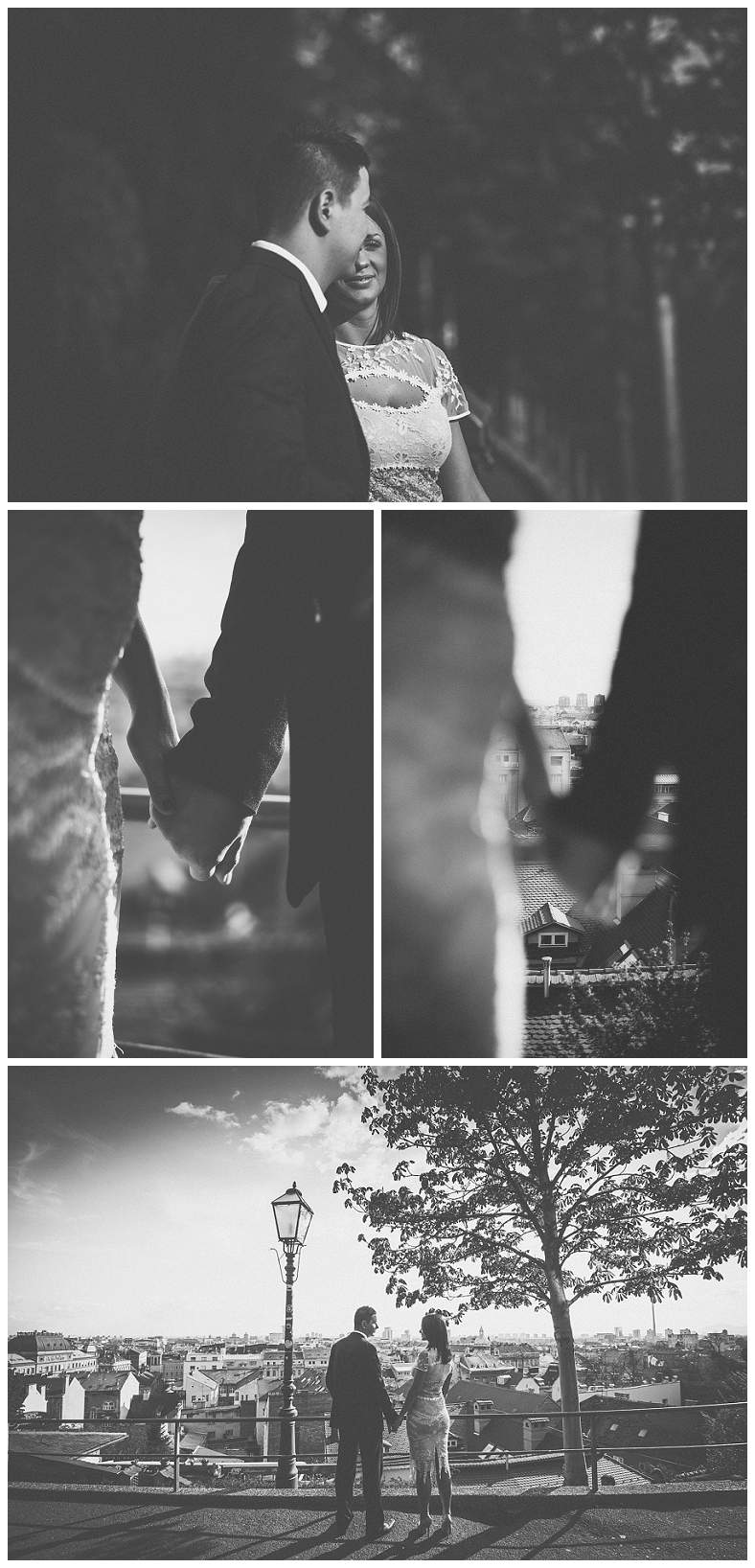 Par se drži za ruke, Gornji grad Zagreb