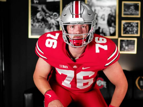 Future Buckeye OL Maxwell Riley Caps high school as student of the month