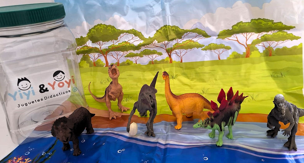 Miniatura: Set de figuras de  Dinosaurios