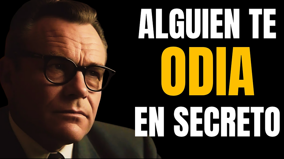 Descubre las 7 Señales Ocultas de que Te Odian en Secreto! | Nadie Te Lo Dirá