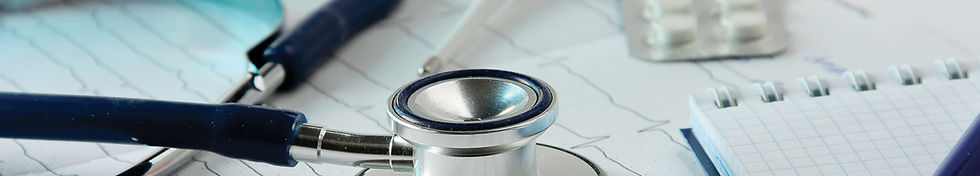 Stethoscope and charts