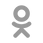 Grey Odnoklassniki Icon
